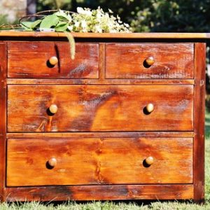 beautiful little chest in pine